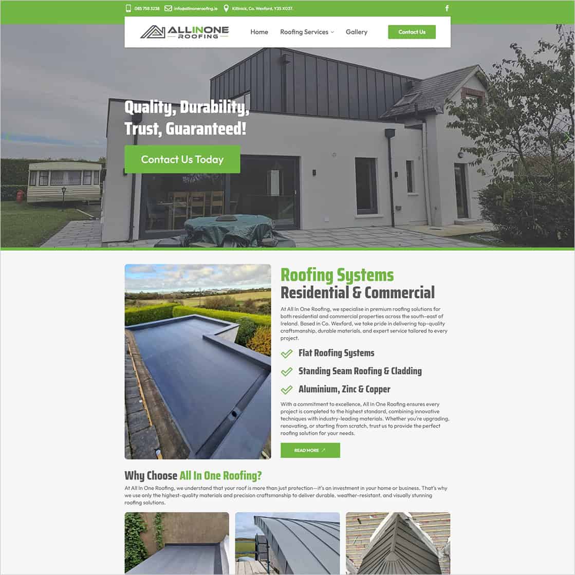 all in one roofing