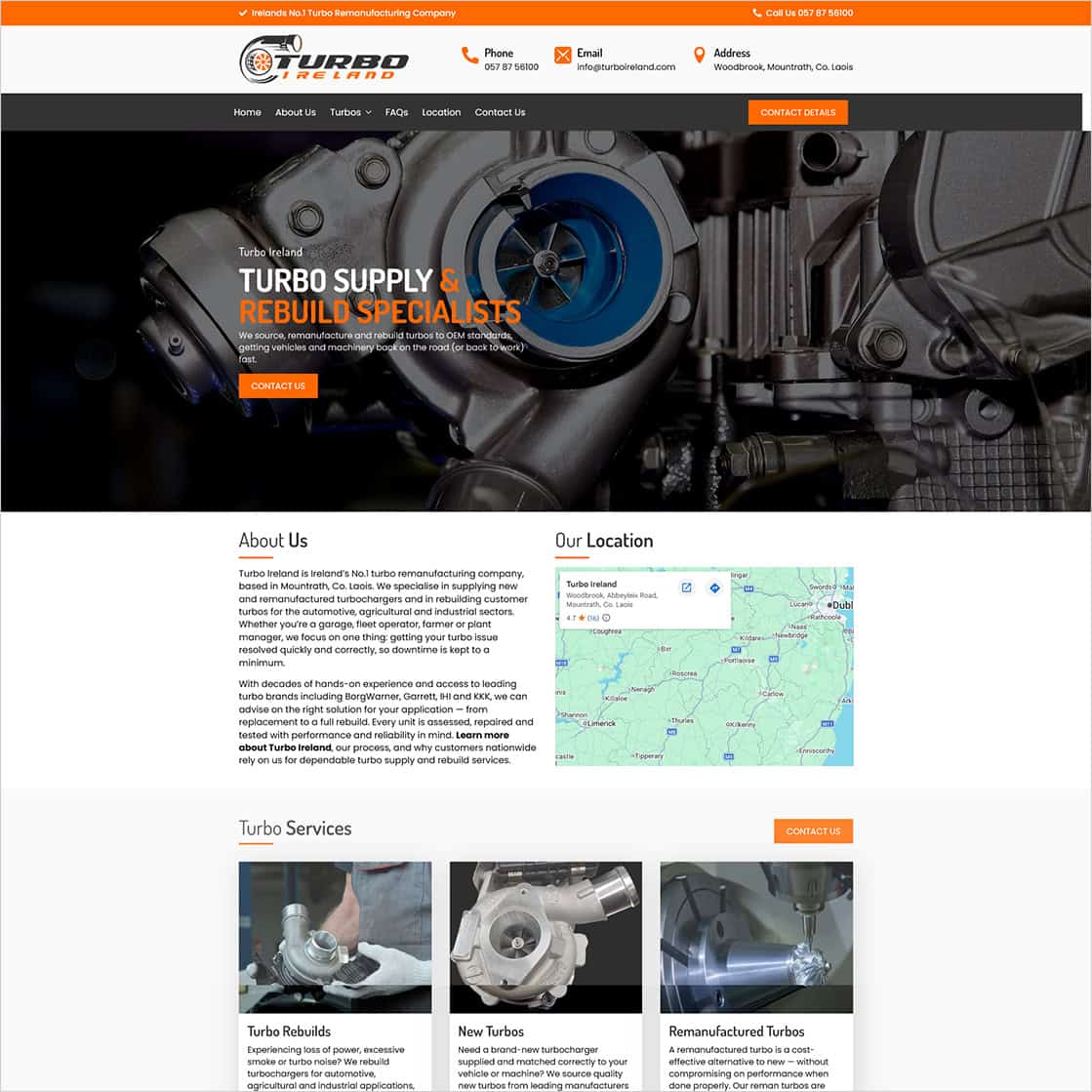 Launching the New Turbo Ireland Website
