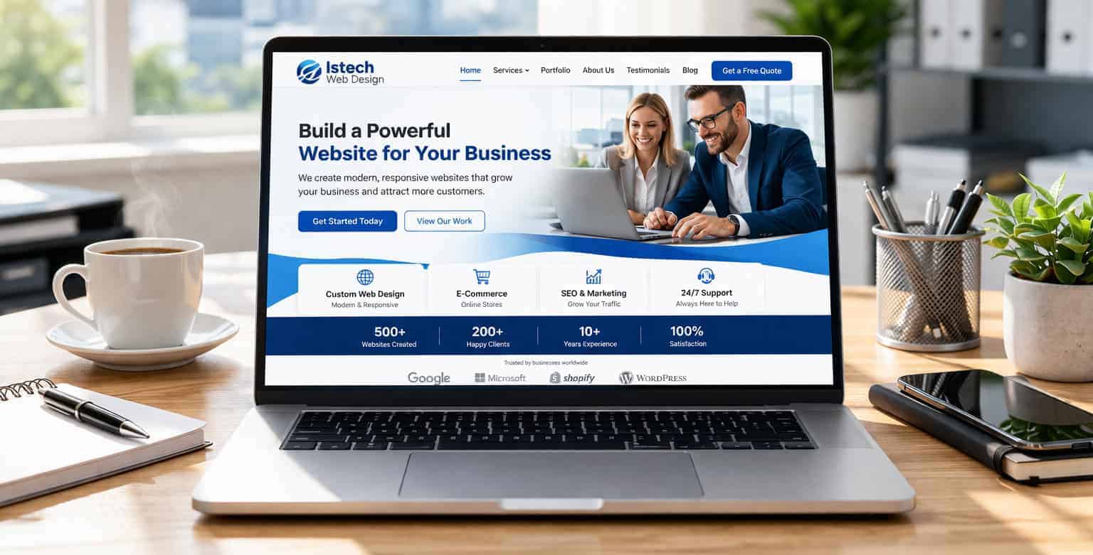 Web design Wicklow – WordPress websites by Istech Web Design